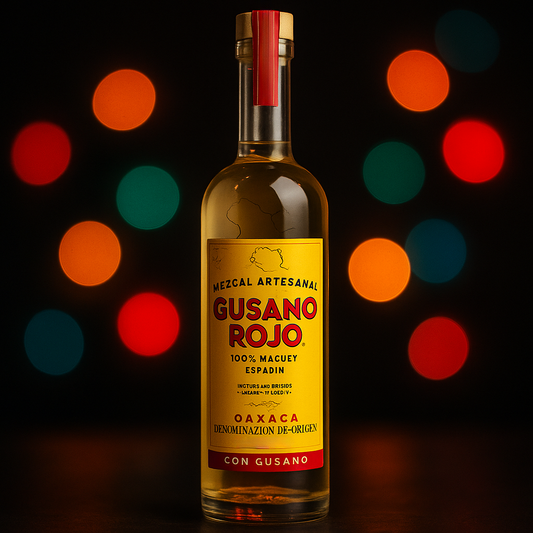 Mezcal - Gusano Rojo (mit rotem Wurm)