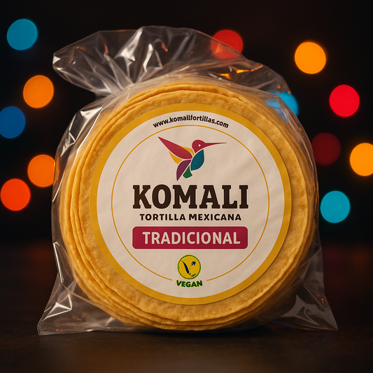 Tortilla aus echten Maiz - von Produzent Komali