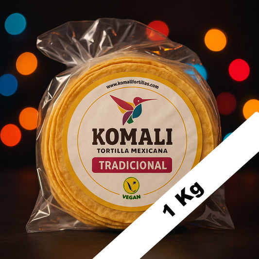 Tortilla "15 cm tradicional" 1000 gr - Komali