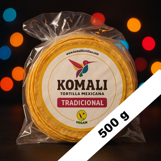 Tortilla "15 cm tradicional" 500 gr - Komali